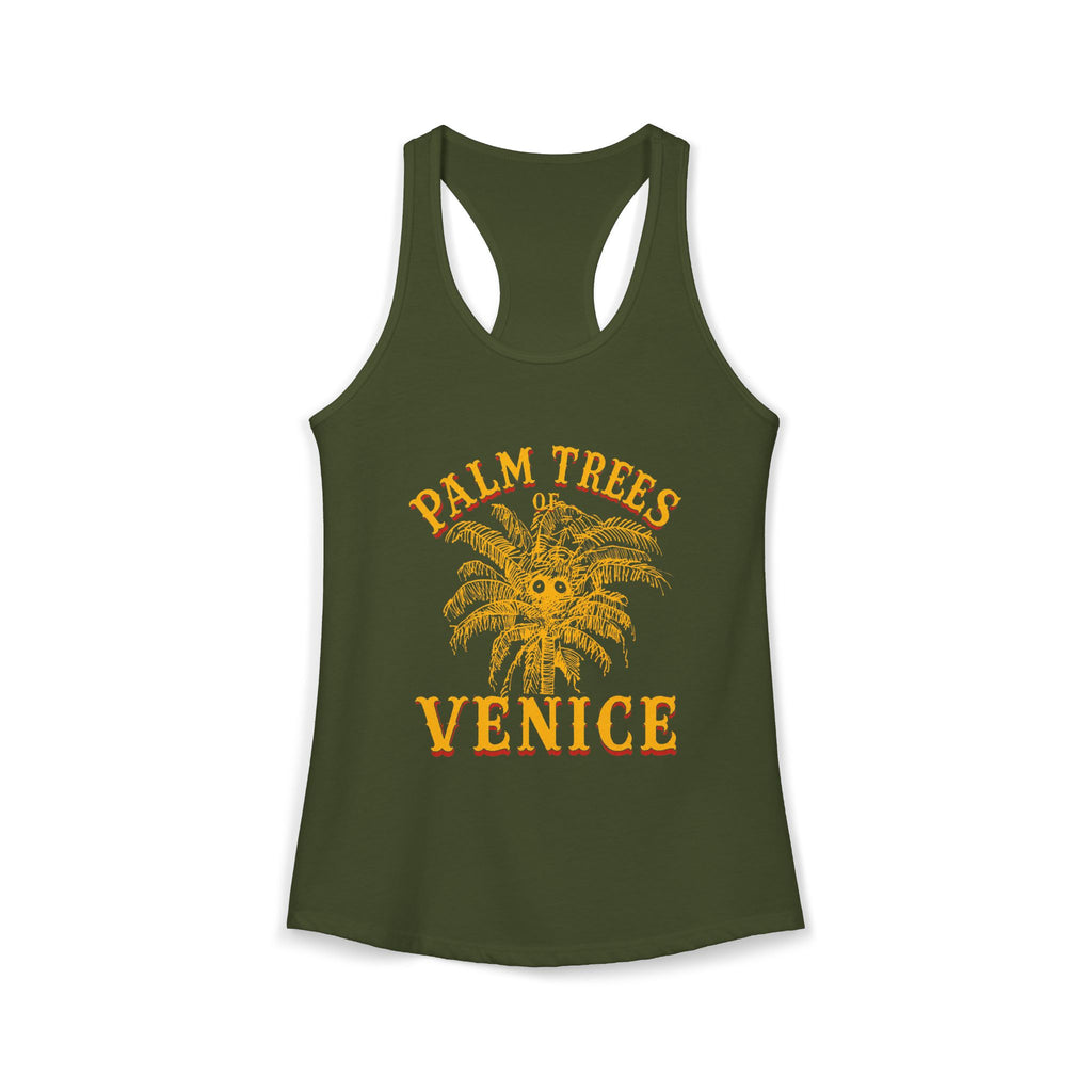 Palm Trees of Venice unisex Racerback Tank- Palm Trees of Venice
