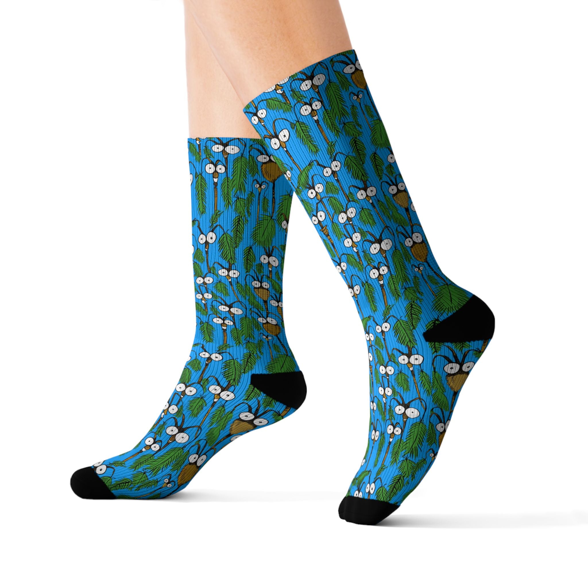 Palm Trees of Venice socks- Palm Trees of Venice