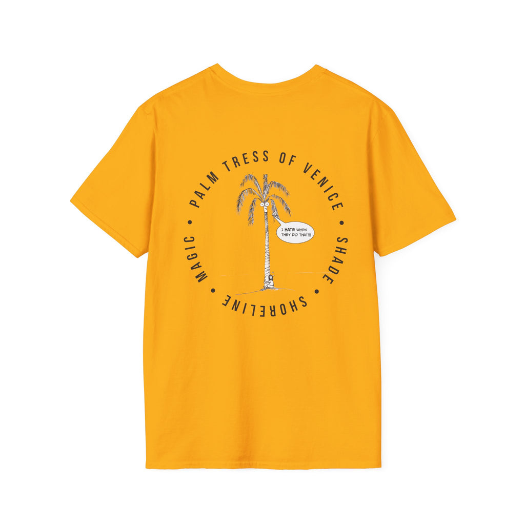 The Grumpy Palm Tee— Minimal Beach Vibe Tee