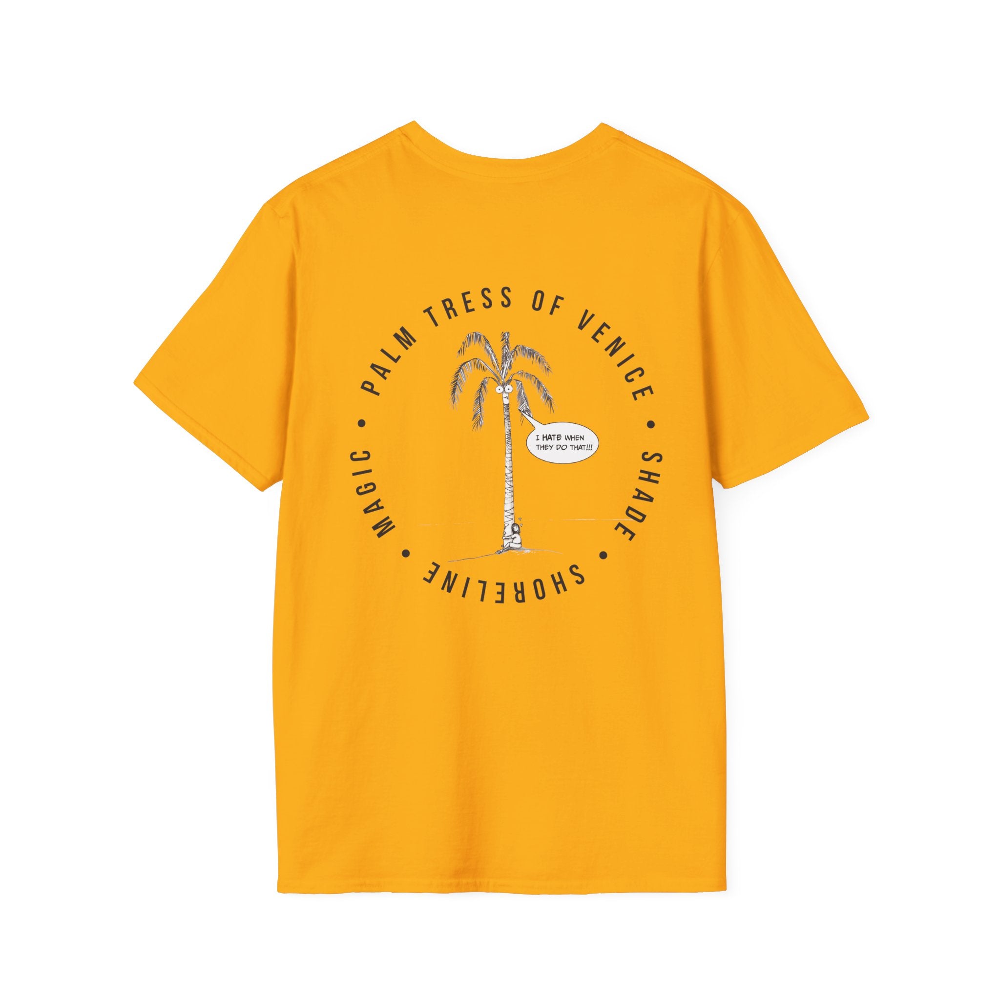 The Grumpy Palm Tee— Minimal Beach Vibe Tee