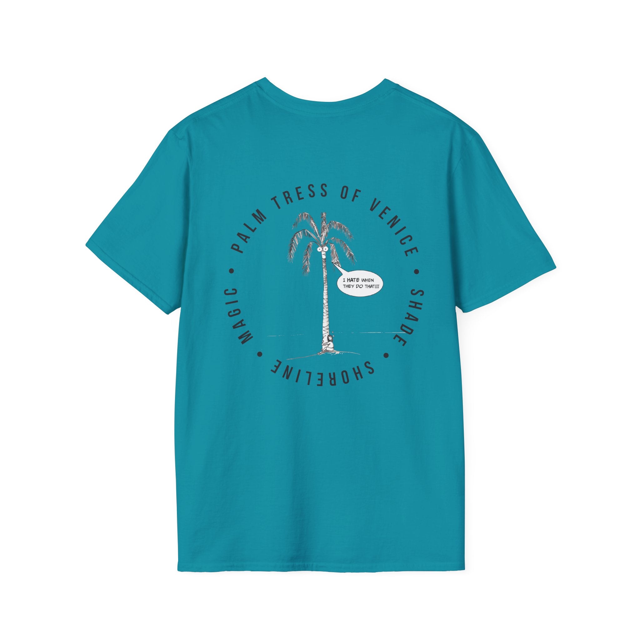 The Grumpy Palm Tee— Minimal Beach Vibe Tee