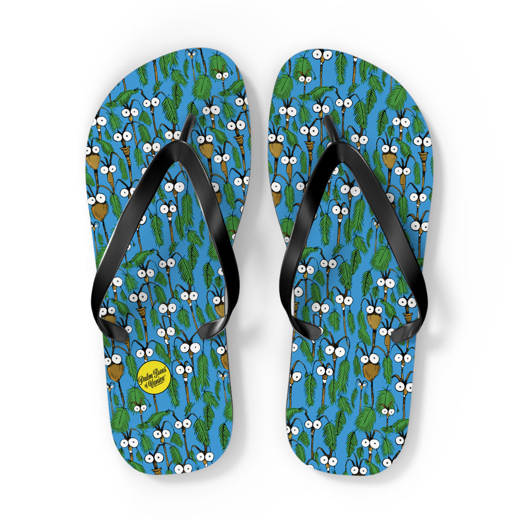 Palm Tree Flip Flops- Palm Trees of Venice