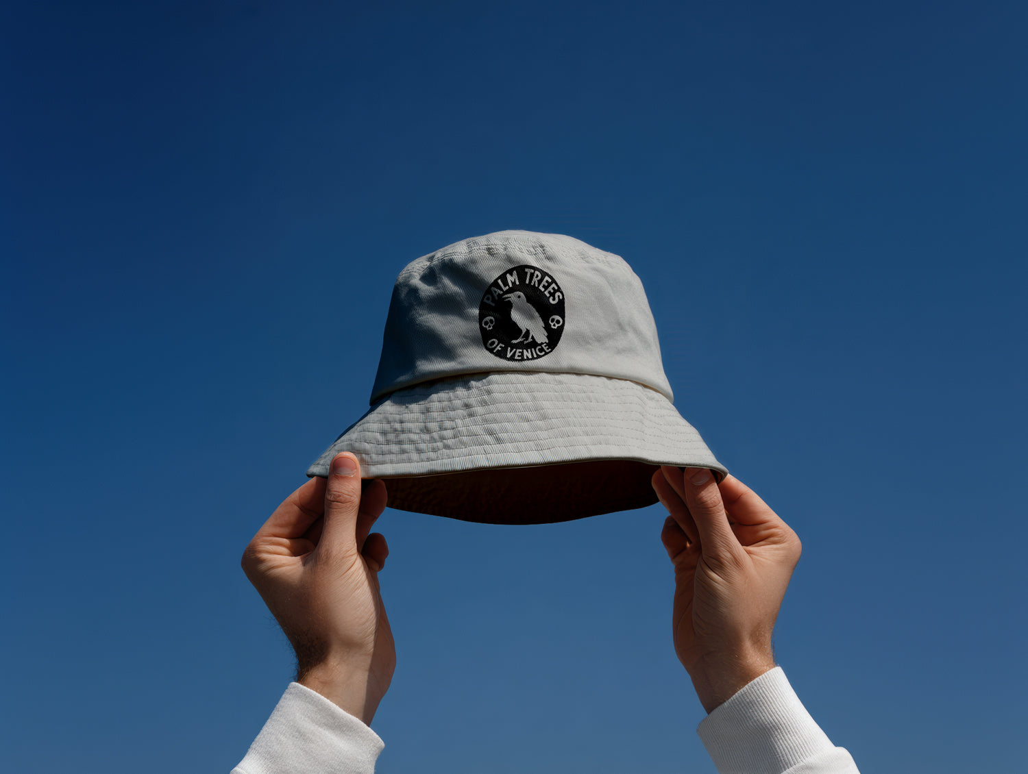 The Venice Bird Bucket hat–Palm Trees of Venice