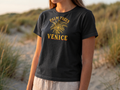 Palm Trees of Venice Woman's short sleeve tee- Palm Trees of Venice