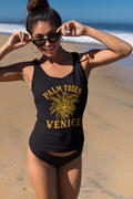 Palm Trees of Venice unisex Racerback Tank- Palm Trees of Venice