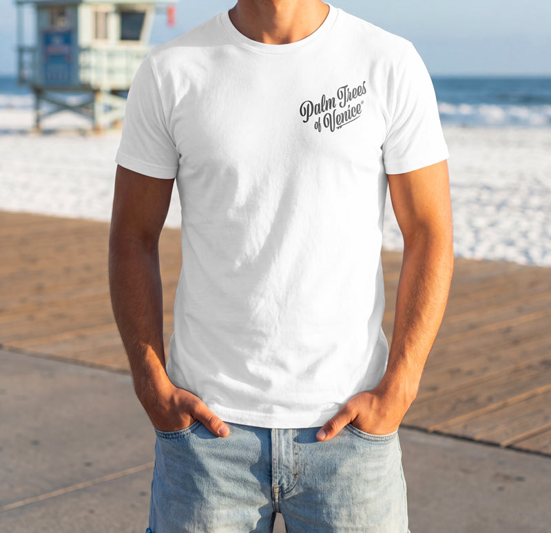 The Grumpy Palm Tee— Minimal Beach Vibe Tee