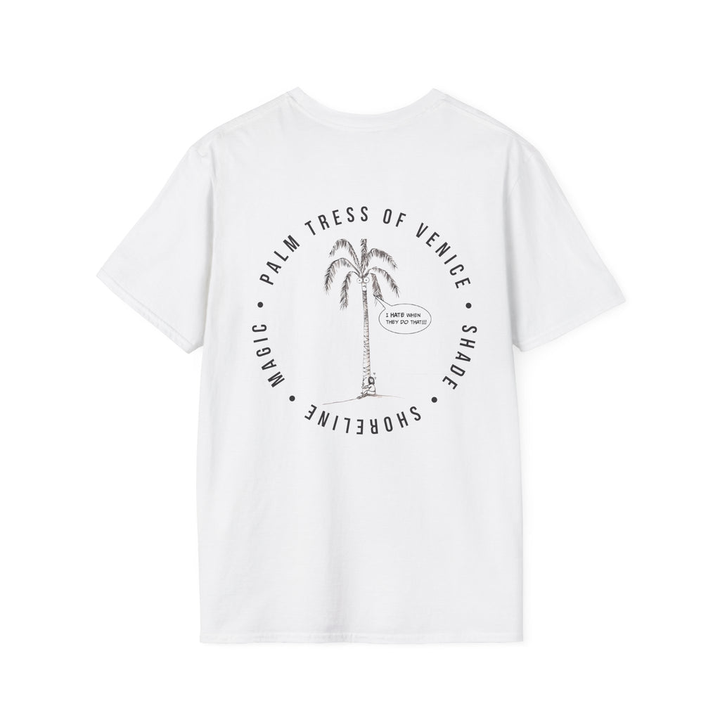 The Grumpy Palm Tee— Minimal Beach Vibe Tee