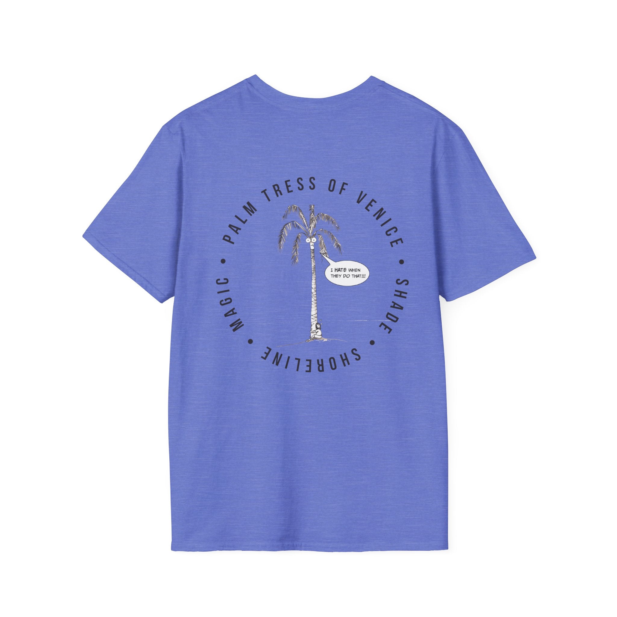 The Grumpy Palm Tee— Minimal Beach Vibe Tee